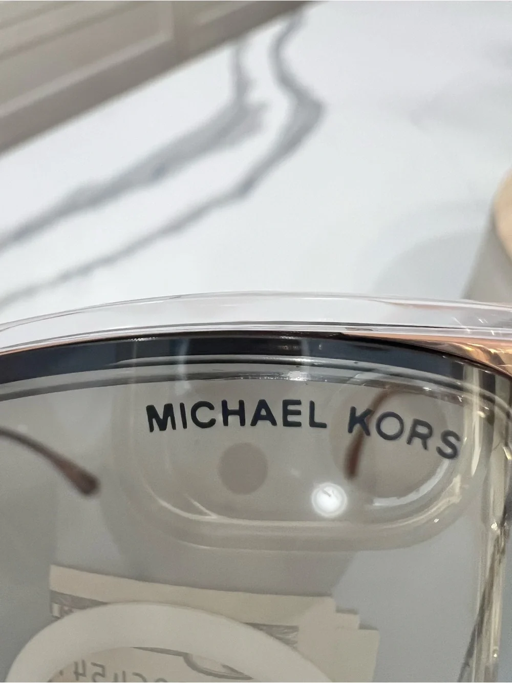 Michael Kors MK1088 Magnolia Rose Gold Cat Eye Sunglasses ✨